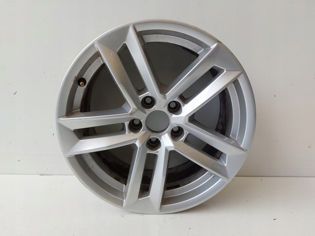 1x Alufelge 17 Zoll 7.5" 5x112 Silber 8W0601025E Audi A4 B9 Rim Wheel