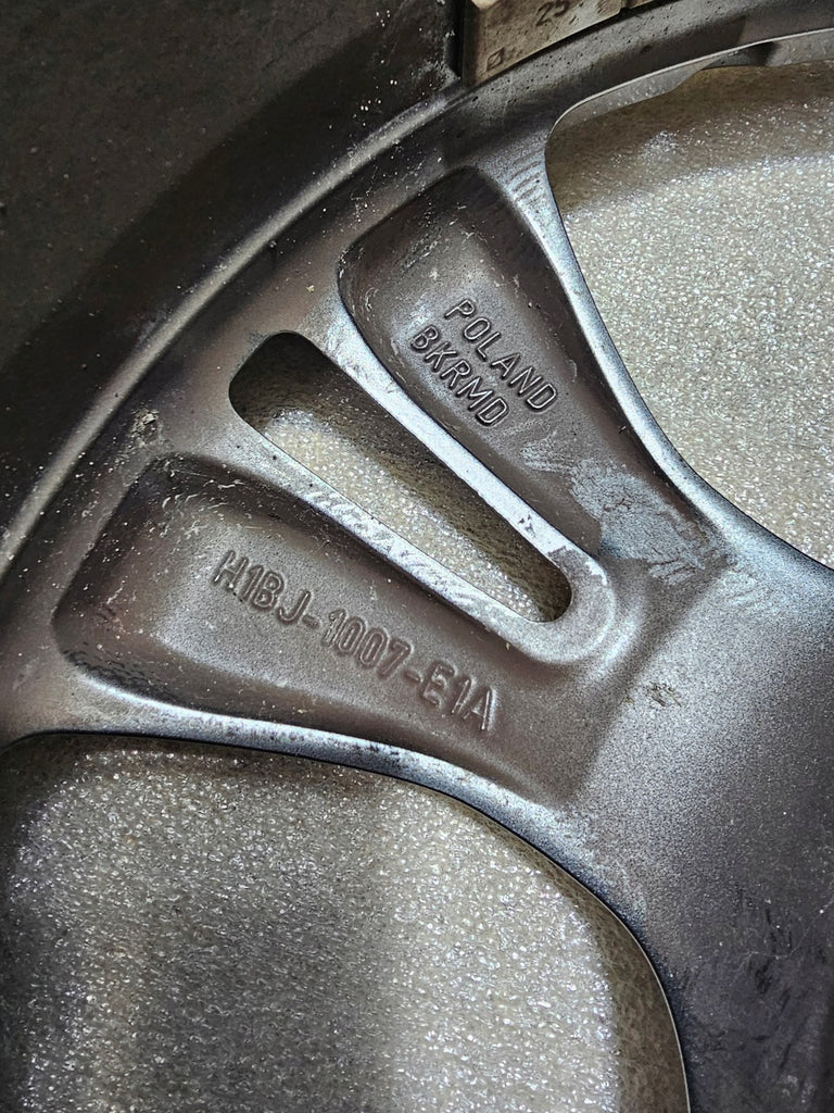 1x Alufelge 18 Zoll 7.0" 4x108 47 5ET Glanz Graphit H1BJ-1007-E1 Ford Fiesta Mg