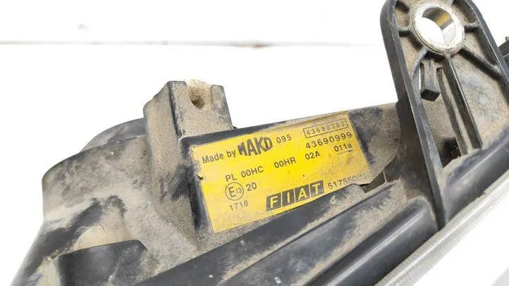 Frontscheinwerfer Fiat Doblo Cargo 43690999 Links Scheinwerfer Headlight SCH1806073357nr