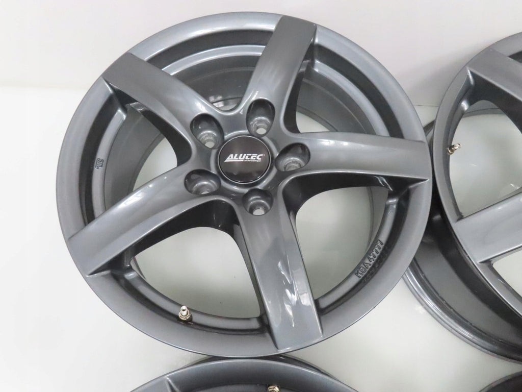 4x Alufelge 17 Zoll 7.5" 5x130 55ET Graphit KBA47777 Audi I Rim Wheel FEL9118833818nw