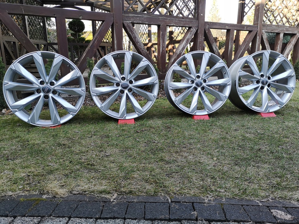 4x Alufelge 20 Zoll 8.5" 5x112 37ET Glanz Silber 4K9601025 Audi A6 Allroad FEL7637021453ei