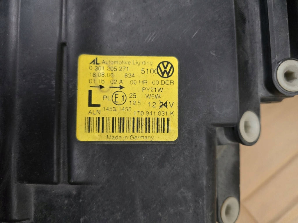 Frontscheinwerfer VW Touran 1T0941031K Xenon Links Scheinwerfer Headlight SCH6250101492ay