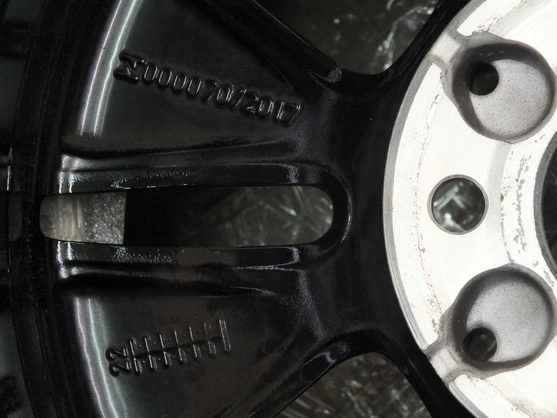 1x Alufelge 16 Zoll 6.5" 5x112 44ET Glanz Schwarz A1774010000 Mercedes-Benz FEL3235469802kk