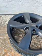 Load image into Gallery viewer, 1x Alufelge 17 Zoll 6.0&quot; 5x112 48ET Matt Schwarz 8V0071497B-LT7 Audi Rim Wheel