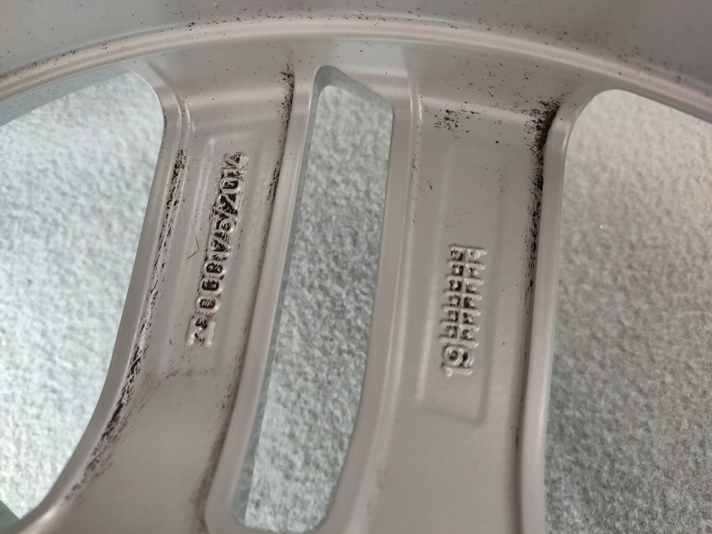 1x Alufelge 17 Zoll 7.5" 5x112 38ET Glanz Silber 8W0601025E Audi A4 B9 Rim Wheel FEL9302511289cb