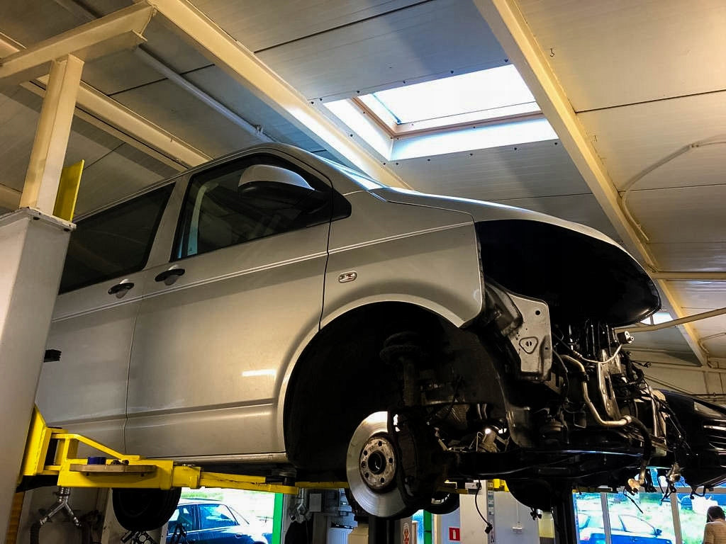 Motor VW Transporter BKK 3.2 235PS 173kW 113TKm 2008 Diesel Engine Unkomplett