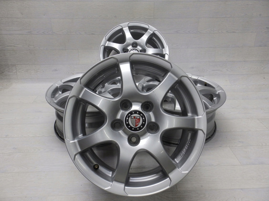 4x Alufelge 15 Zoll 6.5" 5x112 45ET Audi Rim Wheel FEL7460846252dp