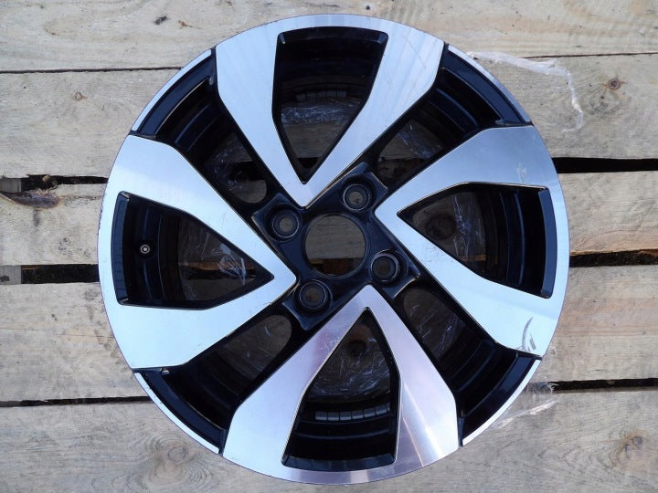 1x Alufelge 15 Zoll 5.5" 4x100 1S0601025CE VW Up Rim Wheel FEL8857524098lq