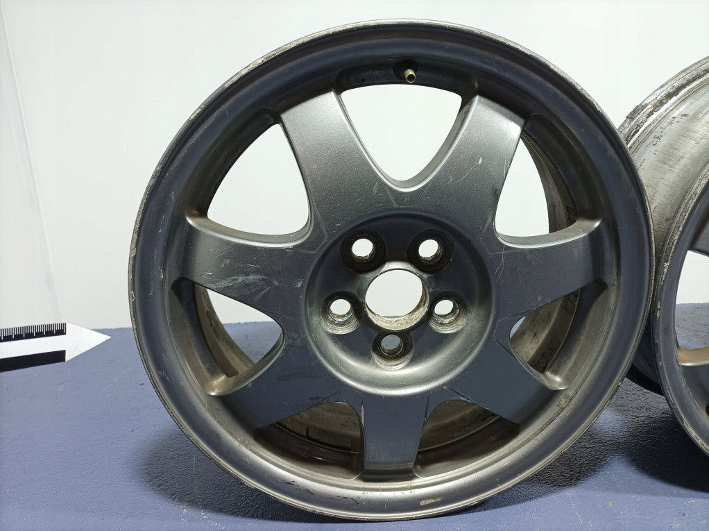 4x Alufelge 15 Zoll 6.0" 5x100 Toyota I Rim Wheel FEL4131154139si
