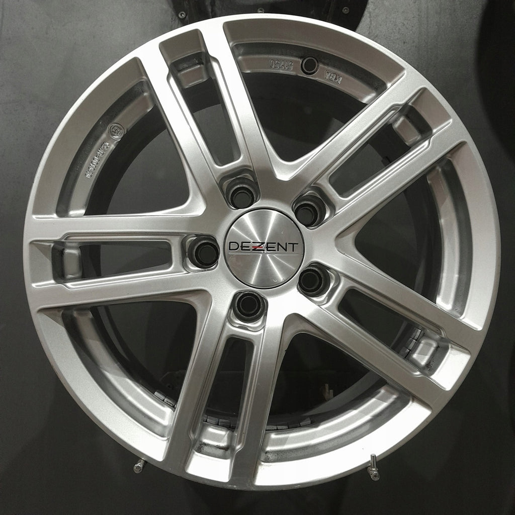 4x Alufelge 16 Zoll 6.5" 5x112 44ET Silber KBA51750 Seat Leon Golf VII Ii FEL6025466853fx