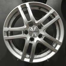 Laden Sie das Bild in den Galerie-Viewer, 4x Alufelge 16 Zoll 6.5" 5x112 44ET Silber KBA51750 Seat Leon Golf VII Ii FEL6025466853fx