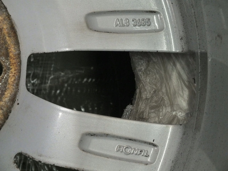 1x Alufelge 17 Zoll 6.0" 5x112 50ET Glanz Silber 2K5601025 VW Caddy Rim Wheel FEL6242353112oo