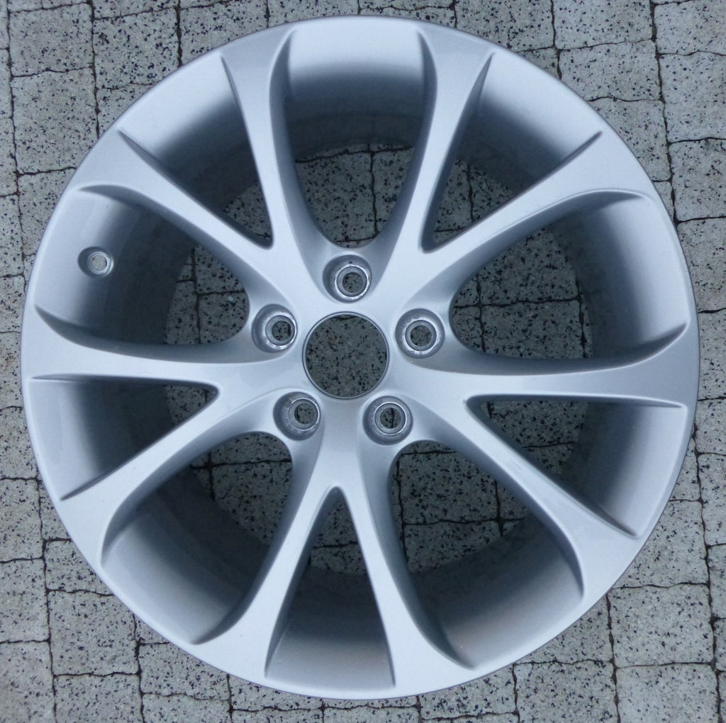 1x Alufelge 17 Zoll 7.5" 5x112 45ET Glanz Silber 8K0071497B Audi A4 Rim Wheel FEL5385855394qg