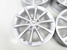 Laden Sie das Bild in den Galerie-Viewer, 4x Alufelge 17 Zoll 6.5" 5x112 44ET Glanz Silber A1774010300 Mercedes-Benz W177 FEL2152078447py