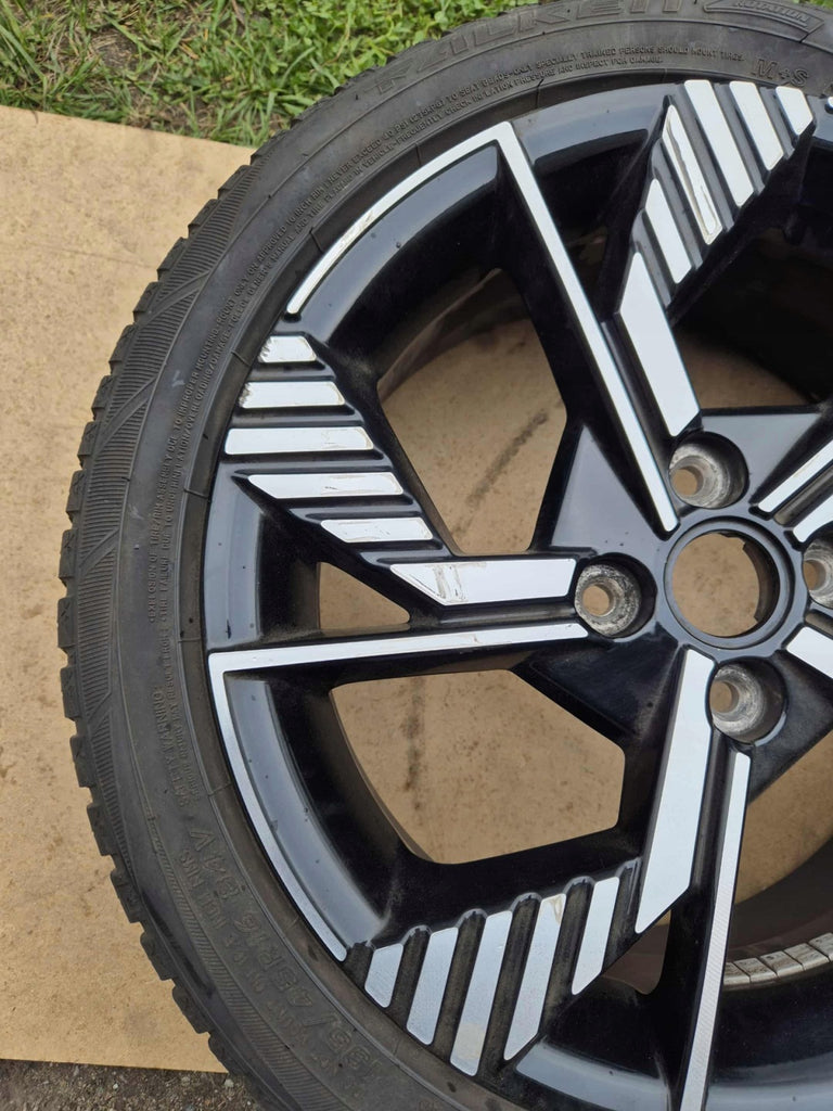1x Alufelge 16 Zoll 6.5" 4x100 48ET Glanz Schwarz 52910-K7700 Hyundai I10 Iii FEL6463128896ig