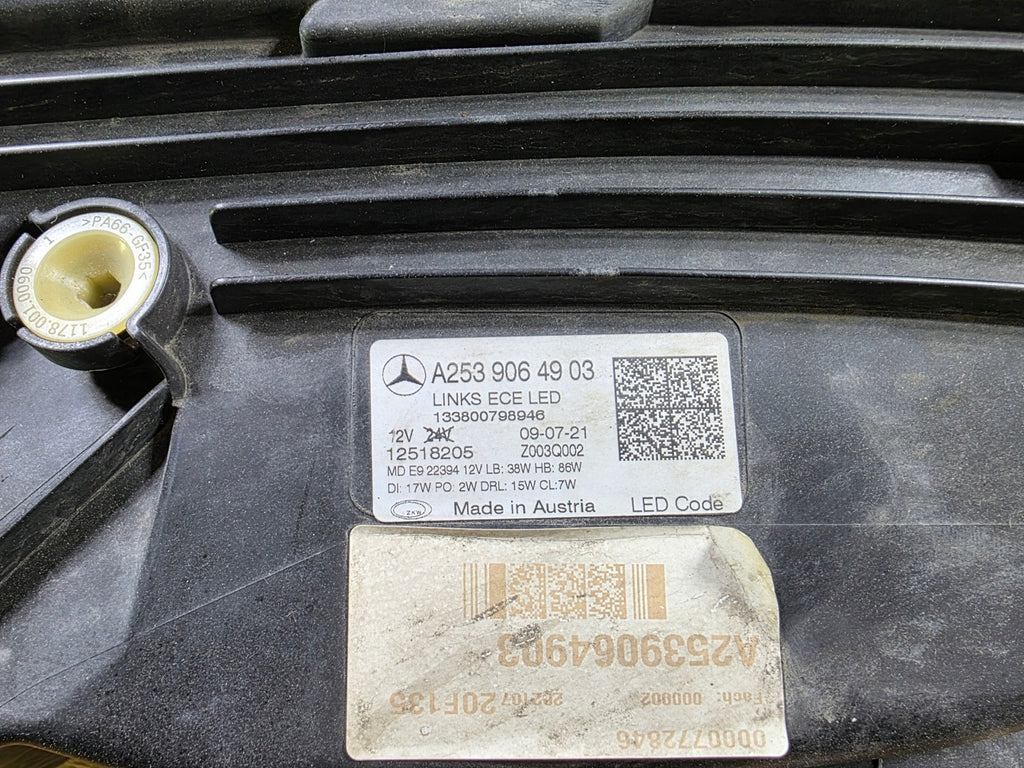 Frontscheinwerfer Mercedes-Benz Glc A2539064903 Links Scheinwerfer Headlight SCH6991262669te