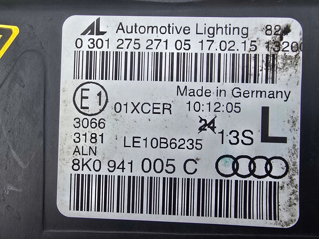 Frontscheinwerfer Audi A4 B8 8K0941005 LED Ein Stück (Rechts oder Links)