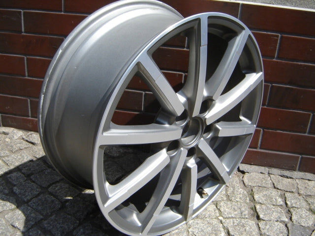 1x Alufelge 18 Zoll 7.5" 5x112 51ET Glanz Grau 8V0601025AM Audi A3 Mg Rim Wheel