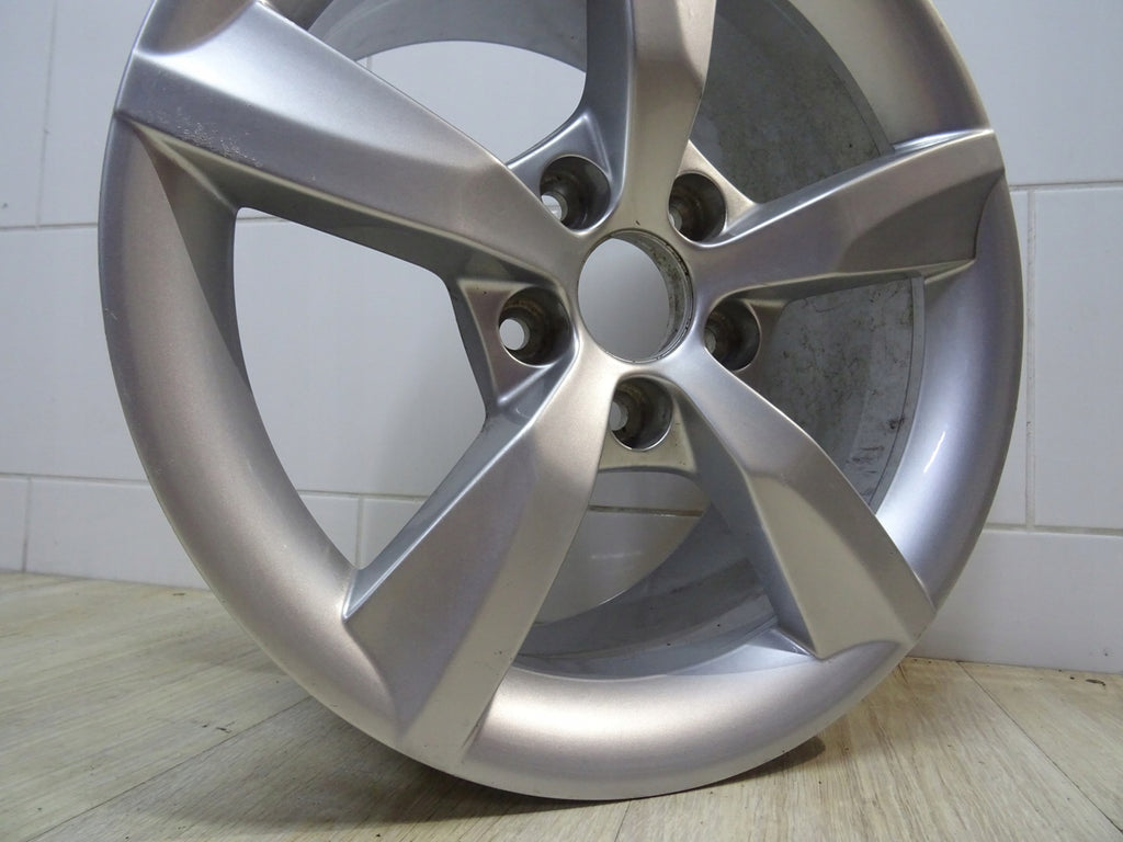 1x Alufelge 16 Zoll 7.5" 5x112 37ET Glanz Silber 4G0071496 Audi Rim Wheel