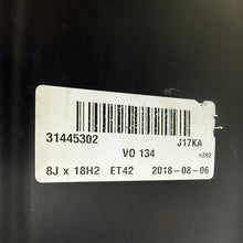 Load image into Gallery viewer, 1x Alufelge 18 Zoll 8.0" 5x108 42ET Matt Schwarz 31445302 Volvo Rim Wheel FEL6510497589yz