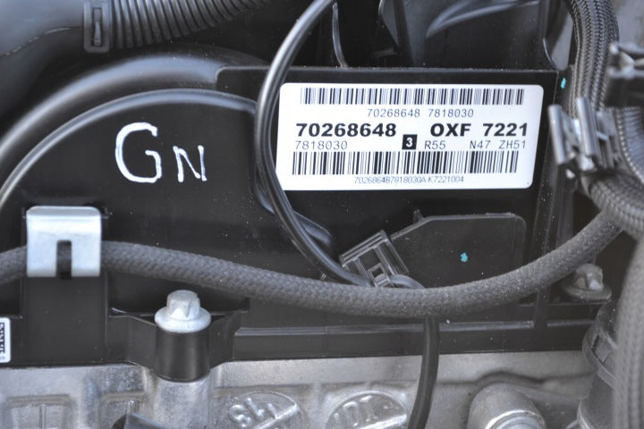 Motor BMW Mini R56 N47C16A 1.6 112PS 84kW 122TKm Diesel Engine Komplett MOT3719663012pv
