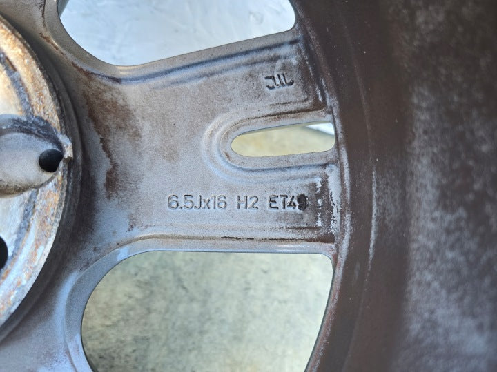 1x Alufelge 16 Zoll 6.5" 5x112 A2464010000 Mercedes-Benz Rim Wheel FEL8957227480na