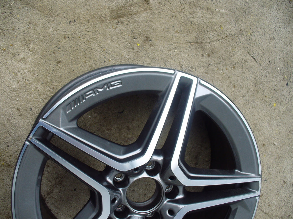 1x Alufelge 18 Zoll 7.5" 5x112 44ET 87169090 Mercedes-Benz W205 Rim Wheel FEL9181257622fh