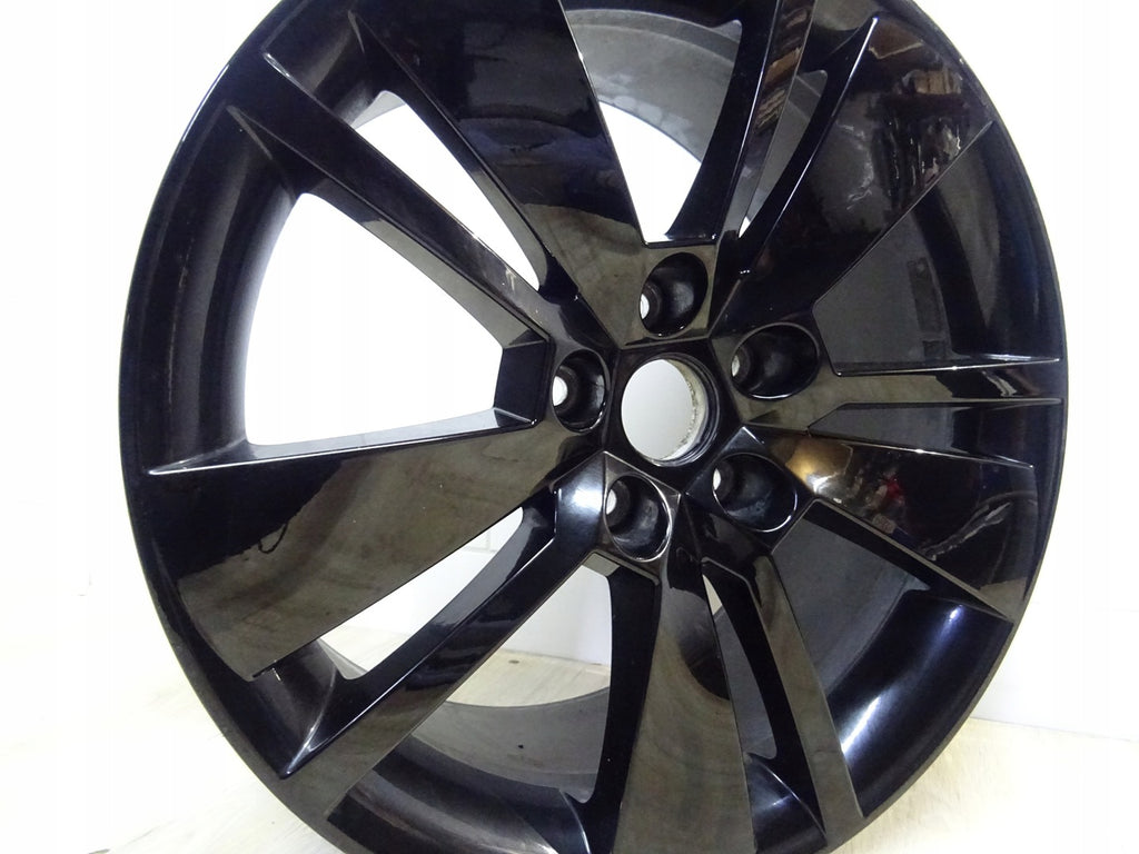 1x Alufelge 18 Zoll 8.0" 5x112 44ET Glanz Graphit 3V0601025AG Skoda Superb