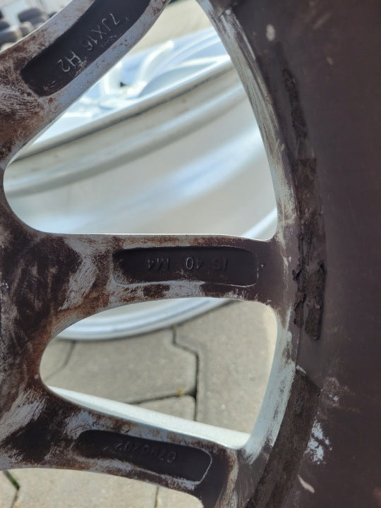 4x Alufelge 16 Zoll 7.0" 5x120 40ET Glanz Silber 6796202 BMW F22 F21 F23 F20 FEL8352874747ra