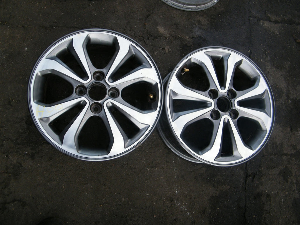 1x Alufelge 15 Zoll 6.0" 4x100 47ET Glanz Graphit Hyundai I10 Rim Wheel