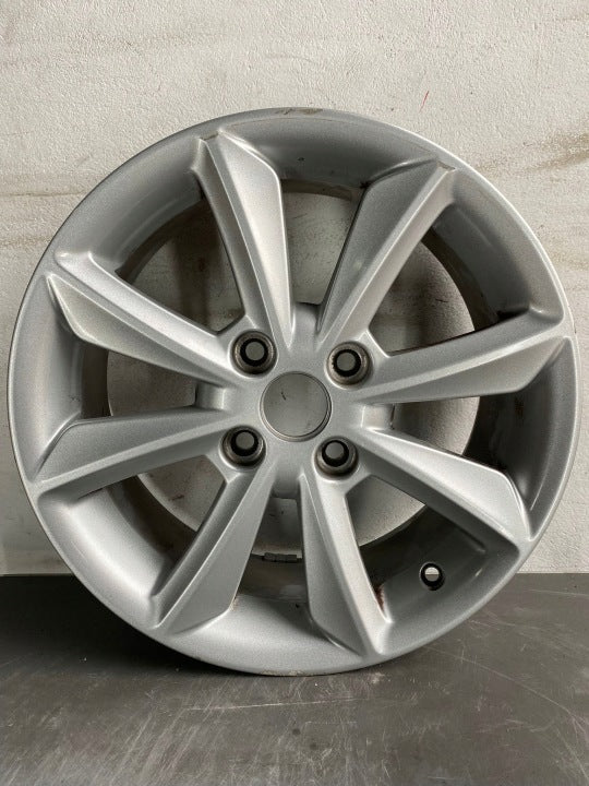 1x Alufelge 16 Zoll 6.5" 4x108 47 5ET Glanz Silber H1BJ-1007-C1A Ford Fiesta I FEL6585066119rm