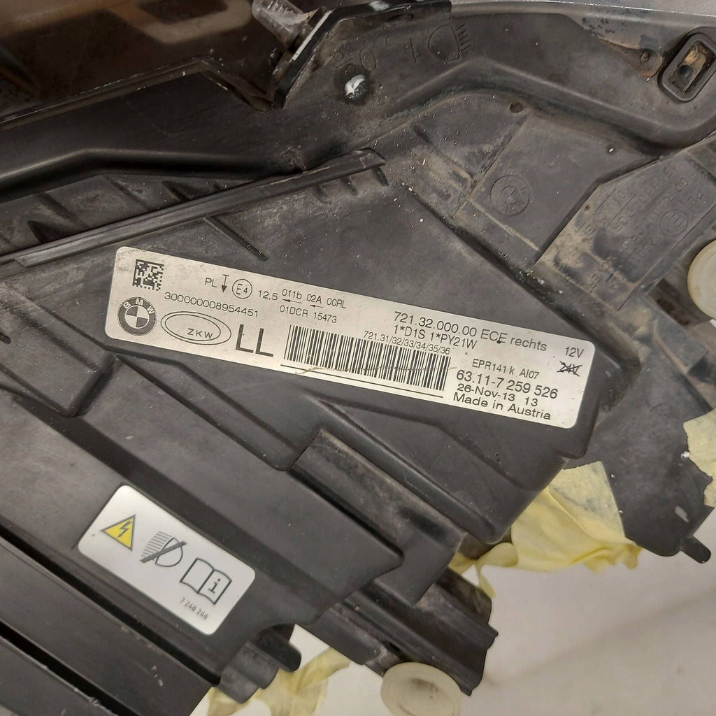 Frontscheinwerfer BMW 3 F30 7259526 Xenon Rechts Scheinwerfer Headlight SCH7495806921cr
