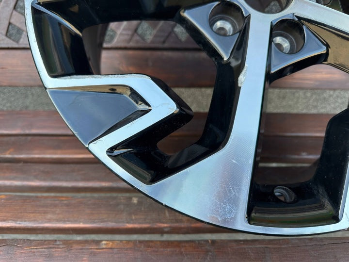 1x Alufelge 18 Zoll 7.5" 5x114.3 51ET Glanz Schwarz 52910R2220 Kia Sportage V FEL1694395396pw