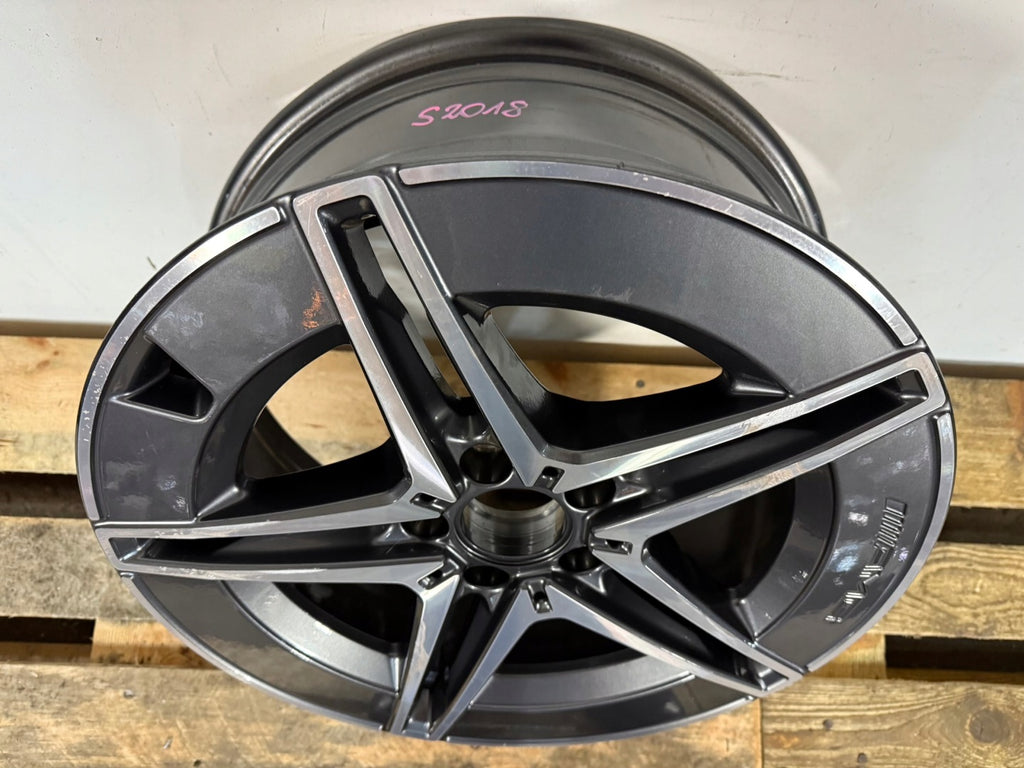 1x Alufelge 18 Zoll 7.5" 5x112 A2064011700 Mercedes-Benz W206 Rim Wheel FEL4313575961el