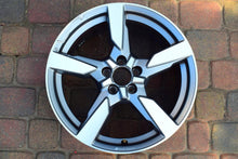 Load image into Gallery viewer, 1x Alufelge 17 Zoll 7.5&quot; 5x100 46ET Matt Grau 82A601025P Audi Rim Wheel