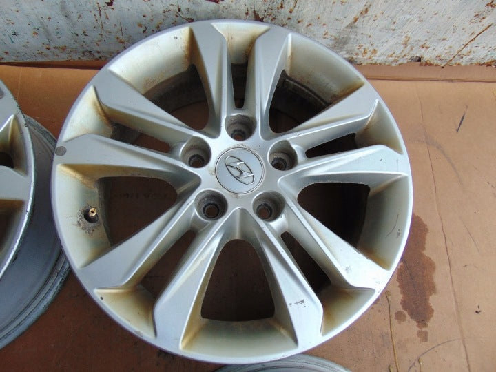 4x Alufelge 16 Zoll 6.5" 5x114.3 50ET 52910-A5300 Hyundai I30 Rim Wheel FEL7251501413gh