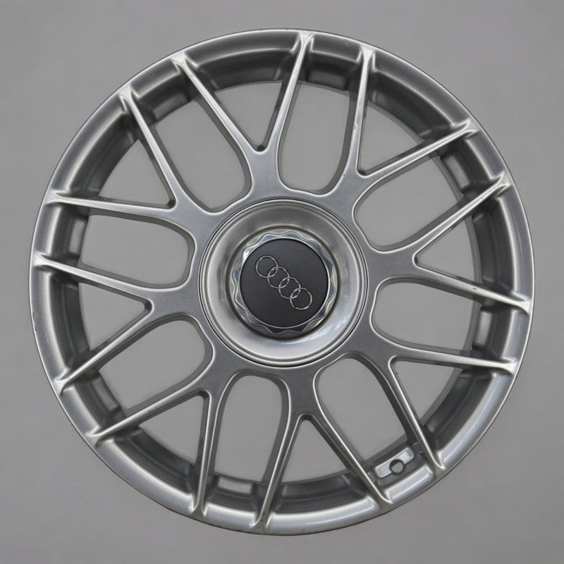 1x Alufelge 17 Zoll 7.5" 5x112 43ET Glanz Silber 8D0601025R Audi Rim Wheel