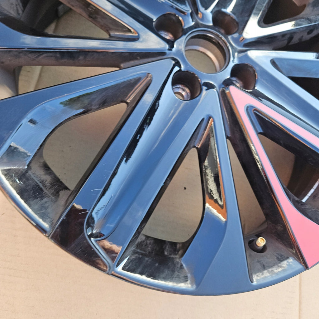 1x Alufelge 18 Zoll 5.0" 4x100 40ET Matt Schwarz CMS1229-2 Toyota Aygo Rim Wheel FEL6701272124fe