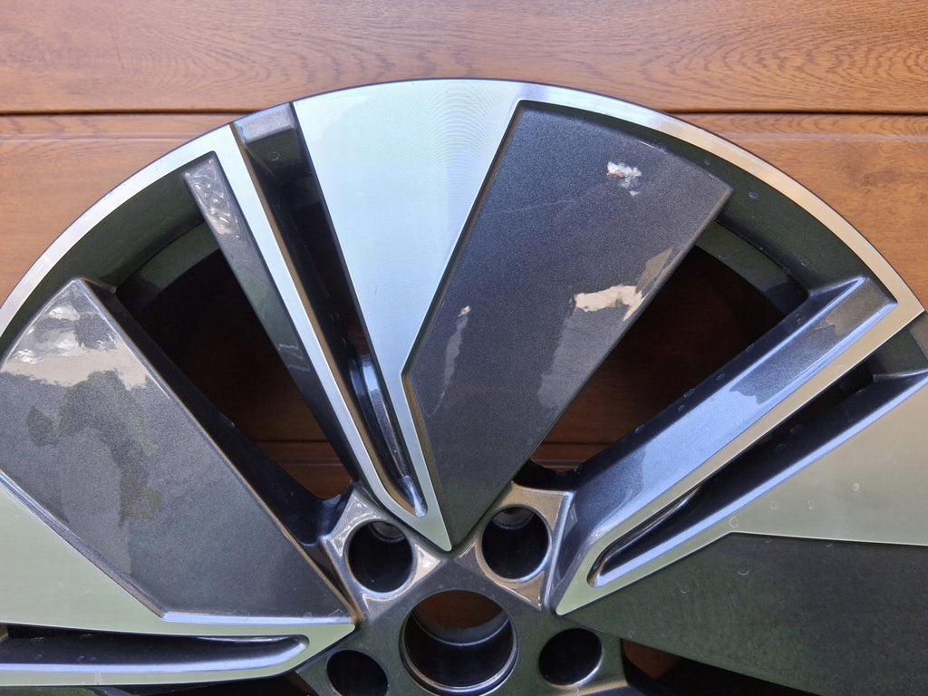 1x Alufelge 19 Zoll 8.0" 5x112 45ET Glanz Graphit 5LA601025A Mg Octavia I FEL8704962317wj