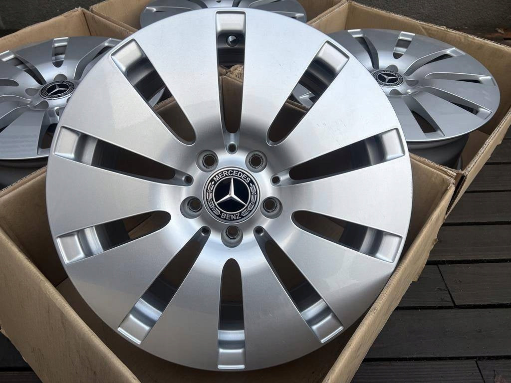 4x Alufelge 17 Zoll 7.5" 5x112 36ET A2534010500 Mercedes-Benz W213 W211 W204 FEL4117400699kz