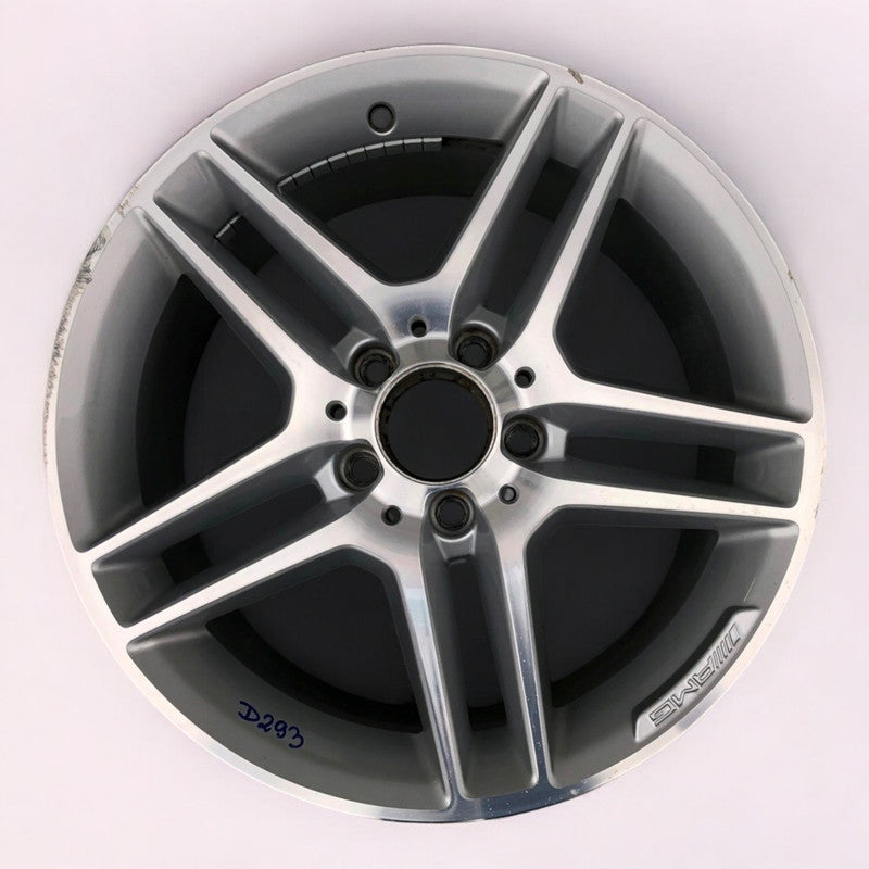 1x Alufelge 17 Zoll 8.5" 5x112 58ET A2044019702 Mercedes-Benz W204 Rim Wheel