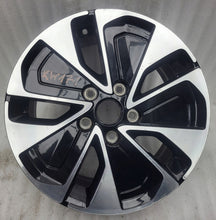 Laden Sie das Bild in den Galerie-Viewer, 1x Alufelge 16 Zoll 6.5" 5x114.3 50ET Glanz Schwarz 52910-CR100 Kia Optima FEL8759974156cz