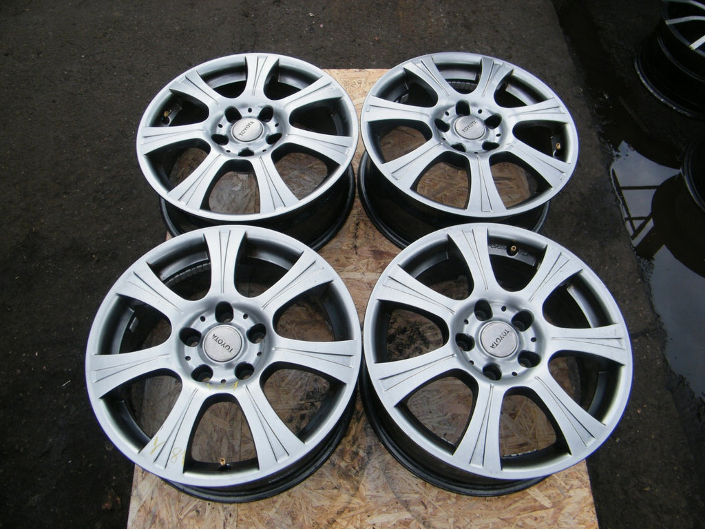 4x Alufelge 16 Zoll 6.5" 5x114.3 39ET Toyota Corolla Avensis Rav 4 Rim Wheel FEL1837249743aj