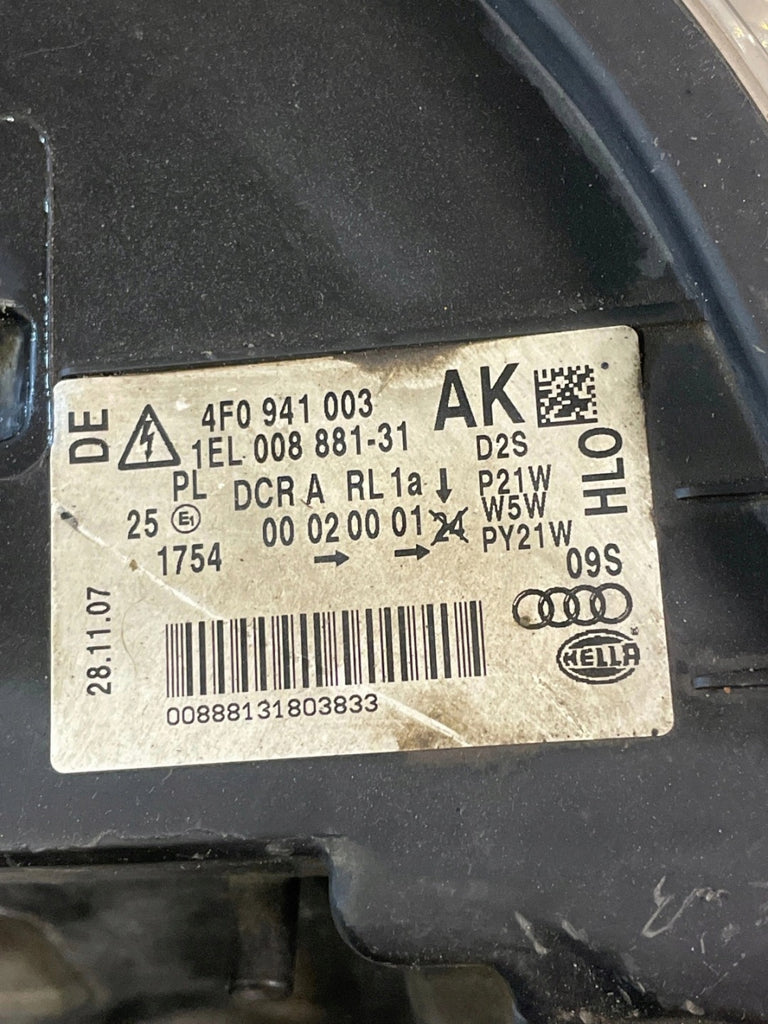 Frontscheinwerfer Audi A6 C6 4F0941003AK Xenon Links Scheinwerfer Headlight SCH5560837360az