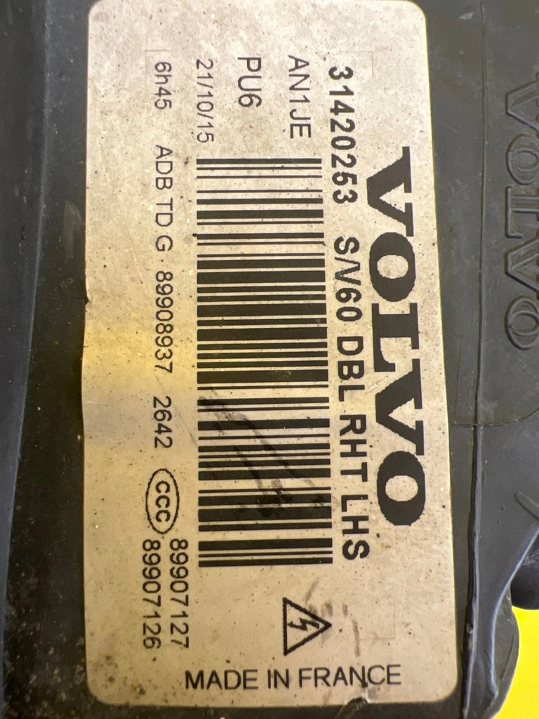 Frontscheinwerfer Volvo V60 S60 31420253 Xenon Links Scheinwerfer Headlight SCH5985636706gl