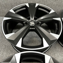 Laden Sie das Bild in den Galerie-Viewer, 4x Alufelge 19 Zoll 8.0" 5x112 45ET Glanz Schwarz 575601025AS Cupra Ateca FEL7381981127mp
