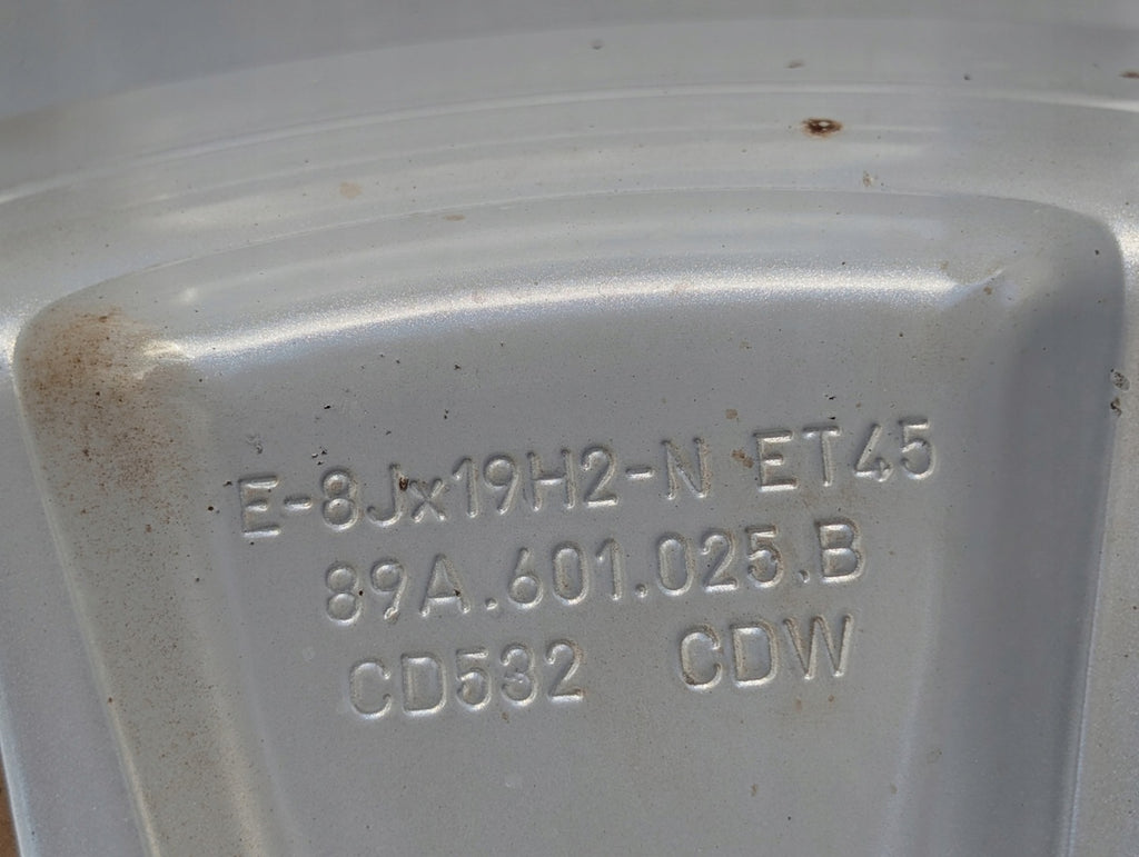 1x Alufelge 19 Zoll 8.0" 5x112 45ET Glanz Schwarz 89A601025B Audi E-Tron FEL1309347147cp