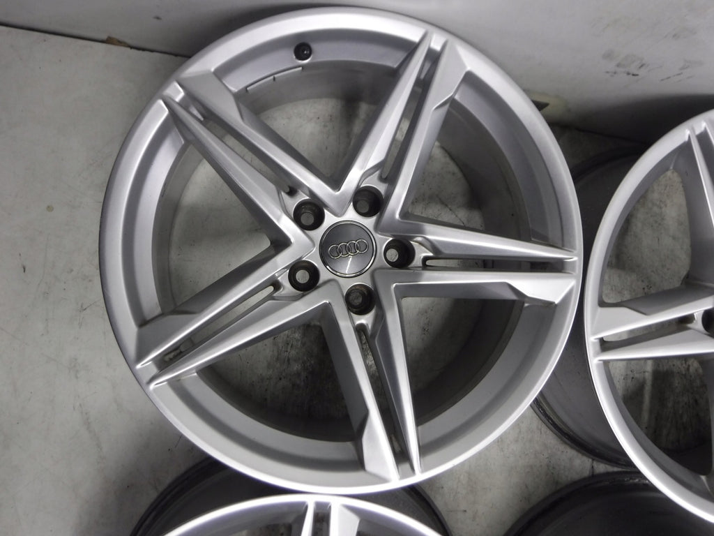 4x Alufelge 18 Zoll 8.5" 5x112 29ET Glanz Silber 8W0601025 Audi 4 Rim Wheel FEL8859919087yh