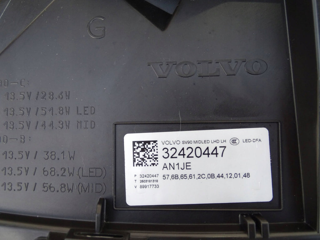 Frontscheinwerfer Volvo V90 32420447 Links Scheinwerfer Headlight SCH6419003096wg