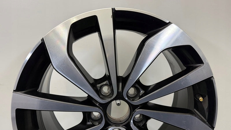 1x Alufelge 17 Zoll 7.0" 5x112 45ET Glanz Schwarz 2GA601025AC VW Rim Wheel FEL9522616611zl